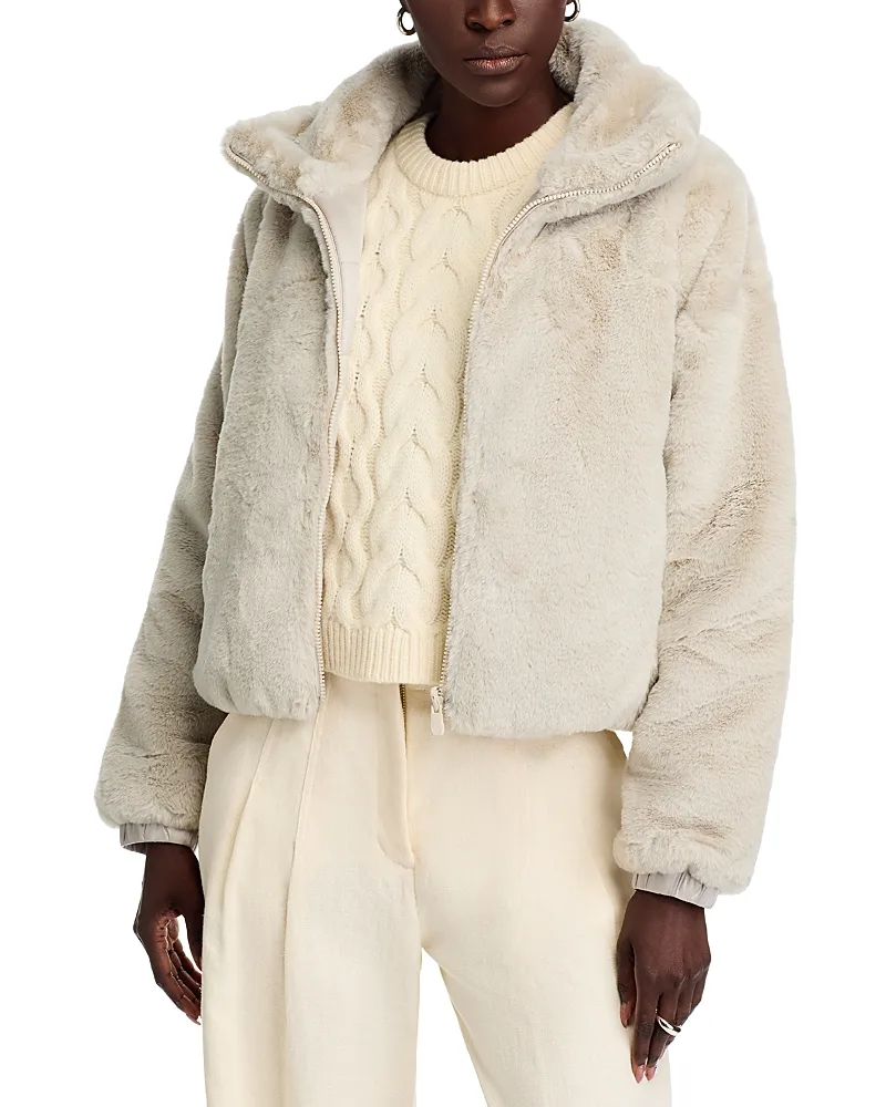 Jeon Reversible Faux Fur Jacket