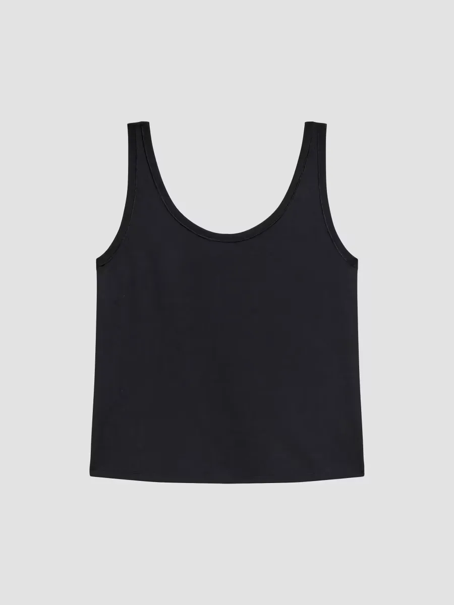 Scoopneck Slim Tank by Theory