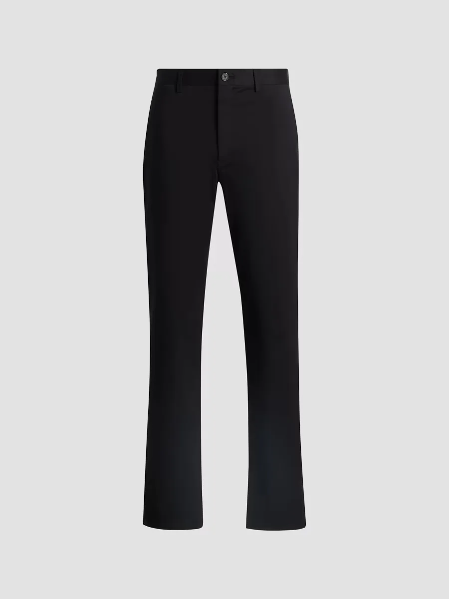 Zaine Cotton Straight-Leg Pants