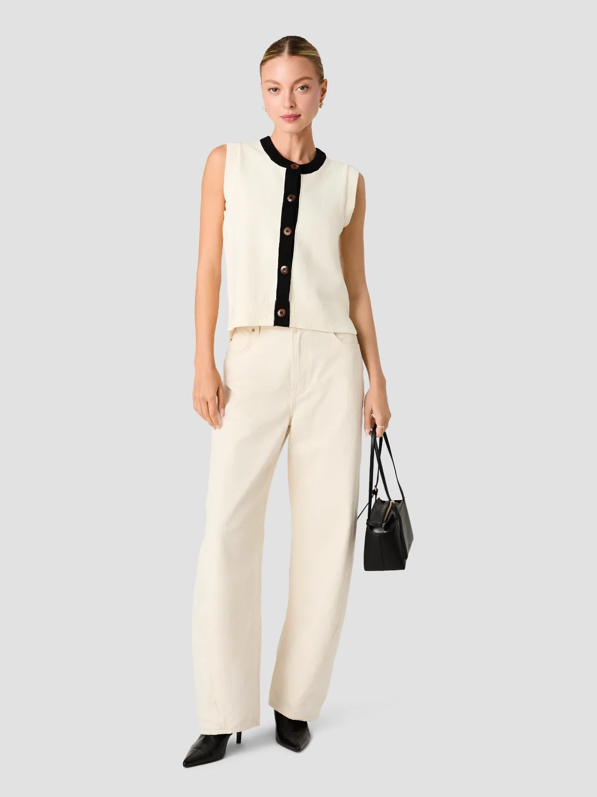 Mozart Button Down Sweater Vest