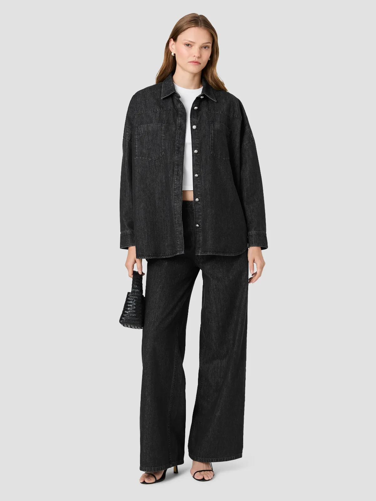Elton Denim Button Down Shirt by French Connection