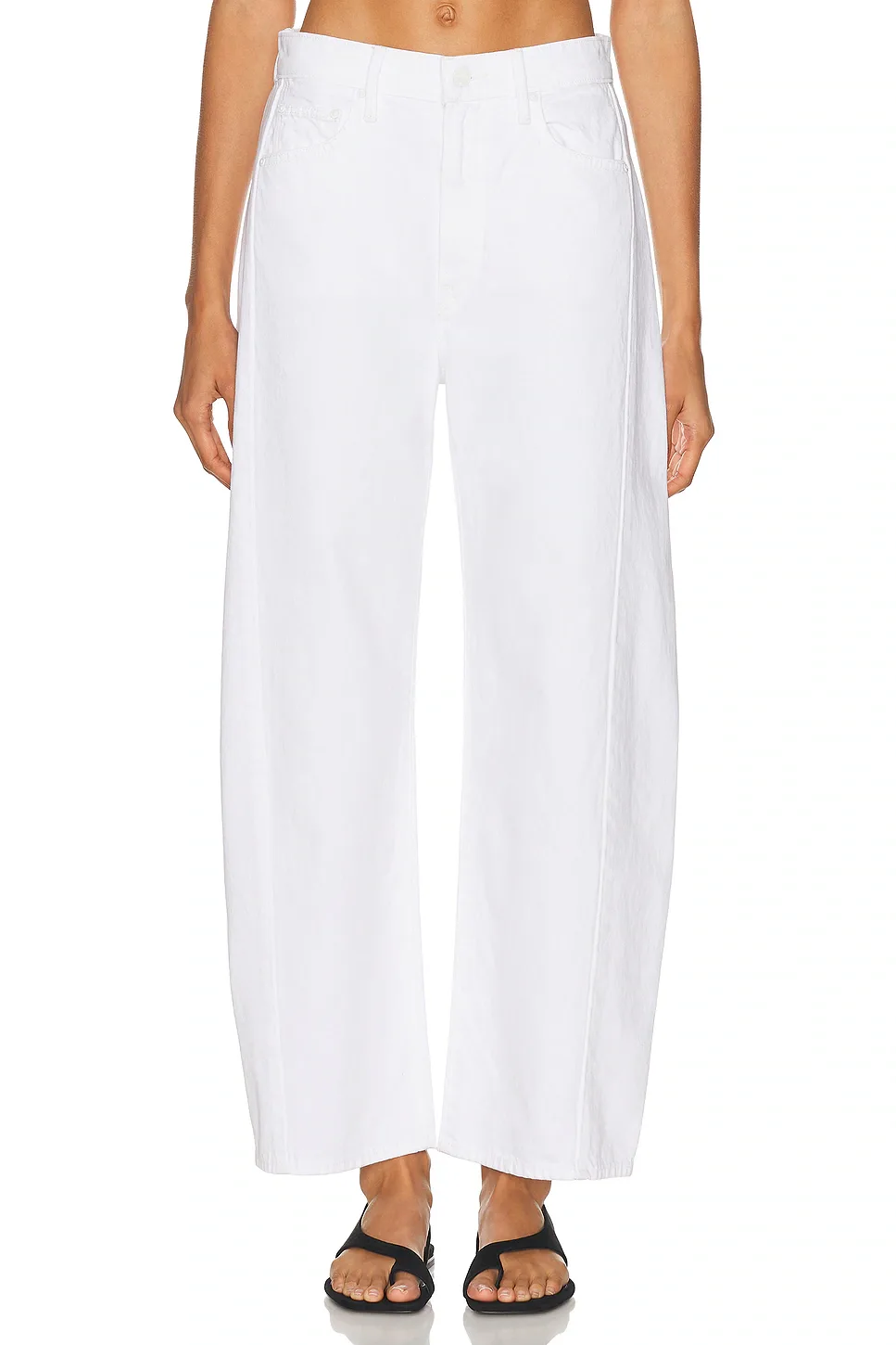 The Full Pipe Ankle Jeans