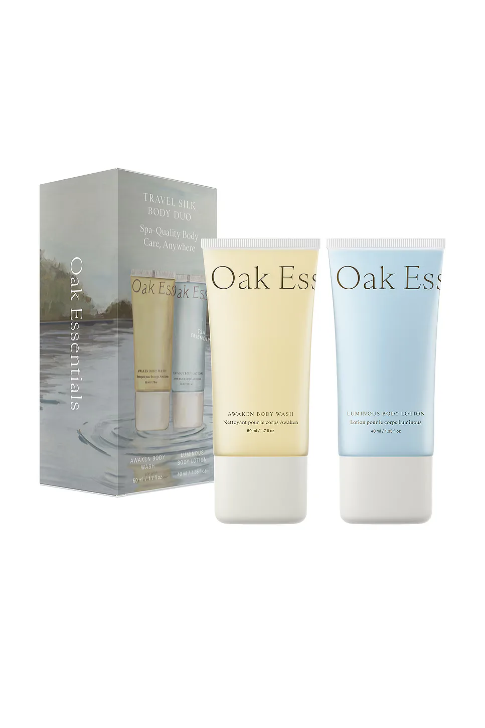 Travel Silk Body Duo by Oak Essentials