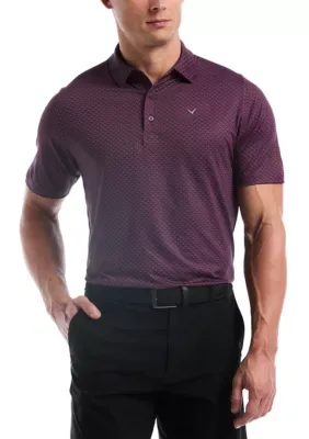 Short Sleeve New Essential Golf Printed Polo Shirt by Callaway