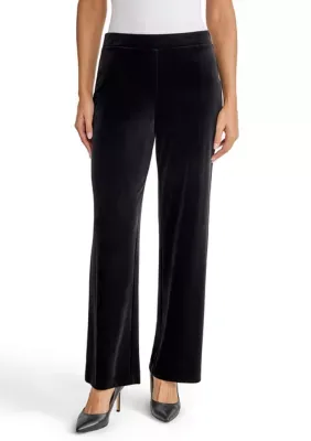 Wide Leg Velvet Pants by Kasper