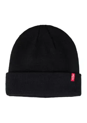 Red Tab Hero Beanie by Levi's