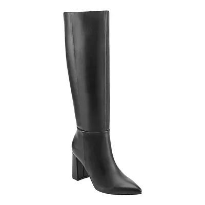Vasay Peep Toe High Heel Dress Mules by Marc Fisher