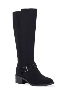 Yogi Tall Stitched Boots by Wonderly