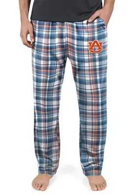 NCAA Auburn Tigers Medlet Plaid Pajama Pants by College Concepts