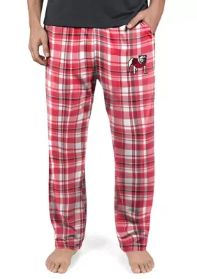NCAA Georgia Bulldogs Medlet Plaid Pajama Pants by College Concepts