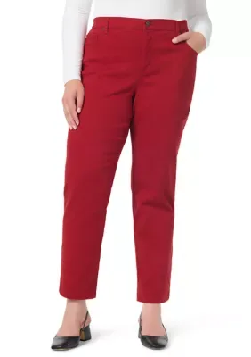 Amanda Straight Leg Pants by Gloria Vanderbilt