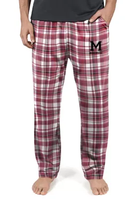 NCAA Morehouse Maroon Tigers Medlet Plaid Pant by College Concepts