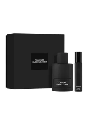Ombré Leather Eau De Parfum Set with Travel Spray by Tom Ford