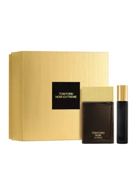 Noir Extreme Eau De Parfum Set with Travel Spray by Tom Ford