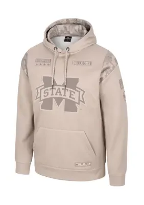 NCAA Mississippi State Bulldogs Fort Bliss Poly Hoodie by Colosseum