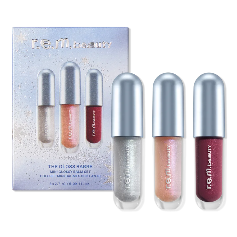 The Gloss Barre Mini Glossy Balm Set by Rem Beauty