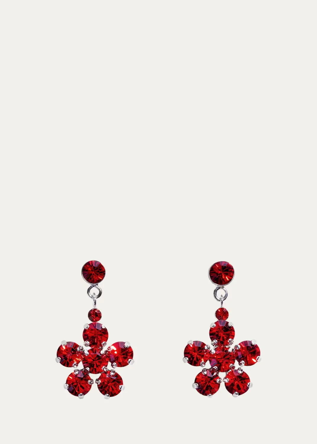 Mini Daisy Drop Earrings by Simone Rocha