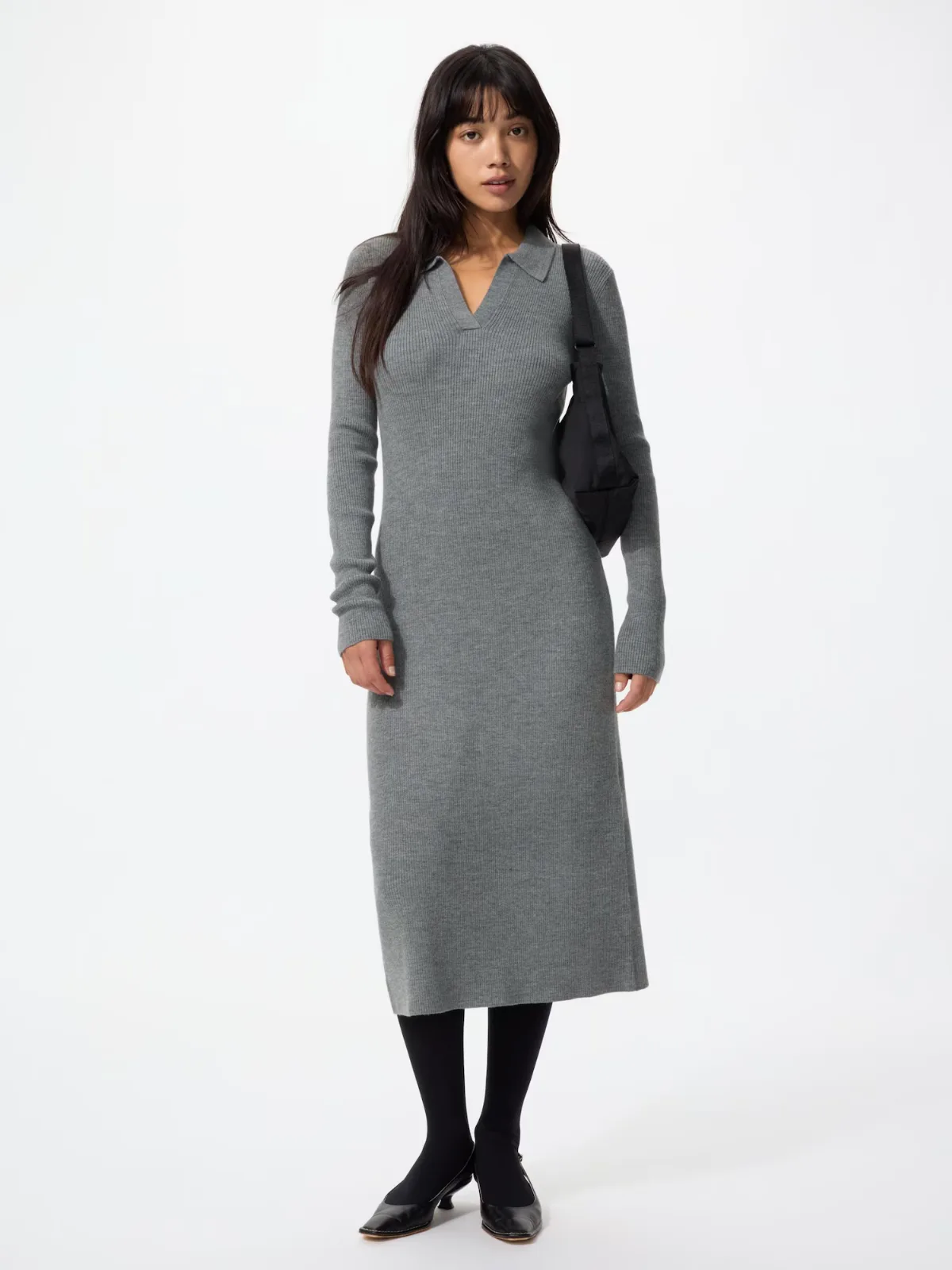 Knitted Polo Dress