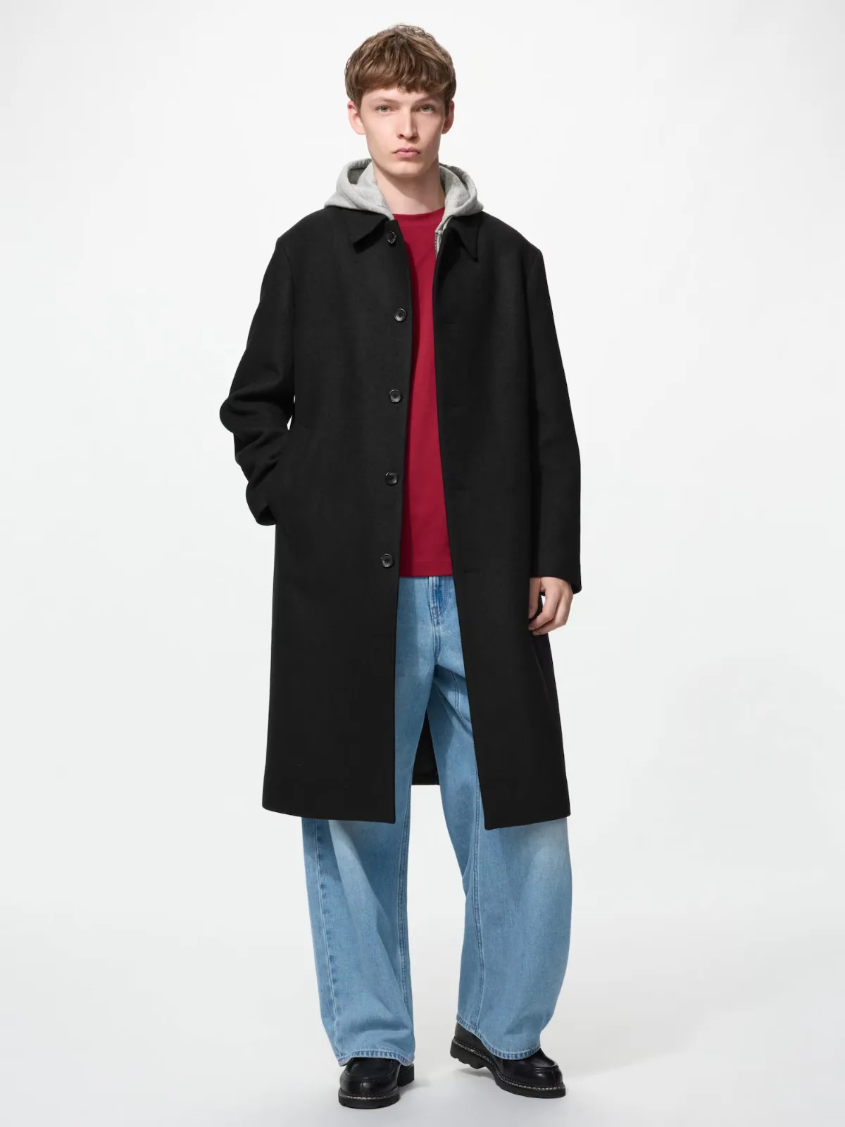 Balmacaan Coat by Uniqlo