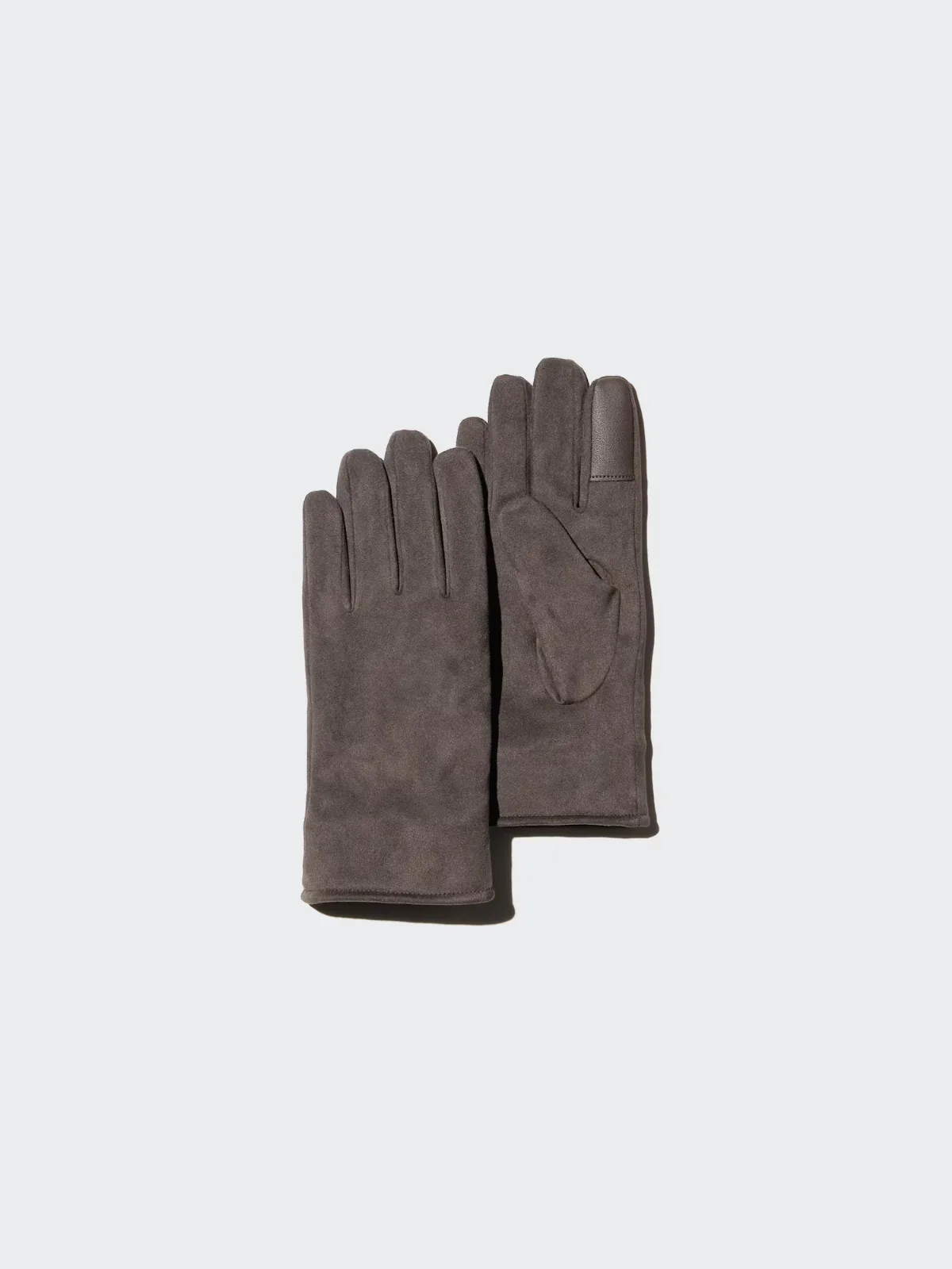 Heattech Lined Gloves Faux Suede by Uniqlo