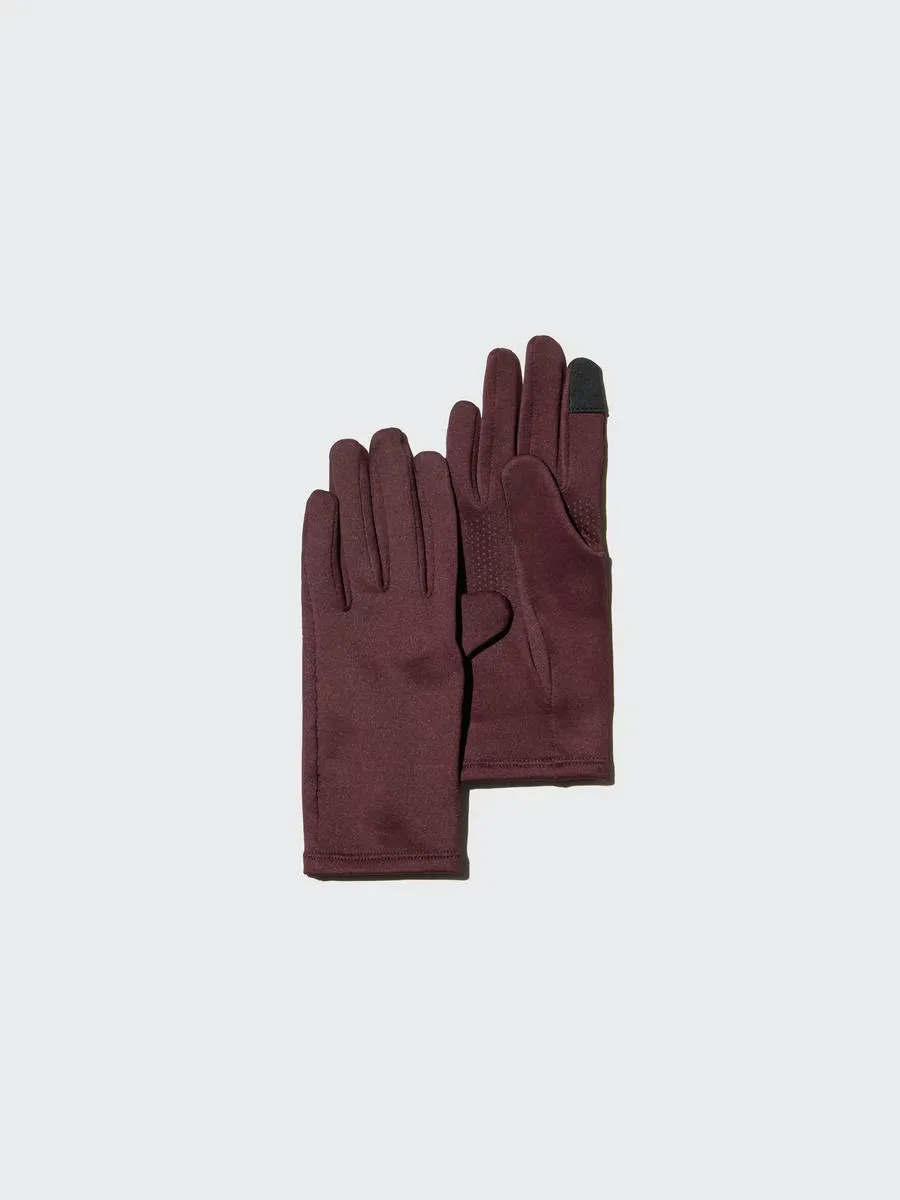 Heattech Lined Gloves Skinny by Uniqlo
