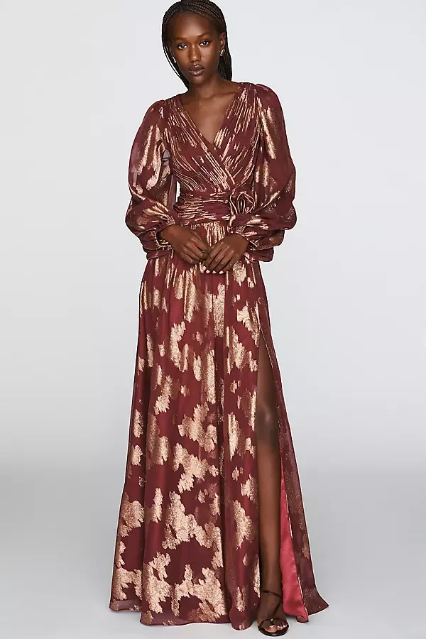 Chiffon Maxi Dress by M.A.C.