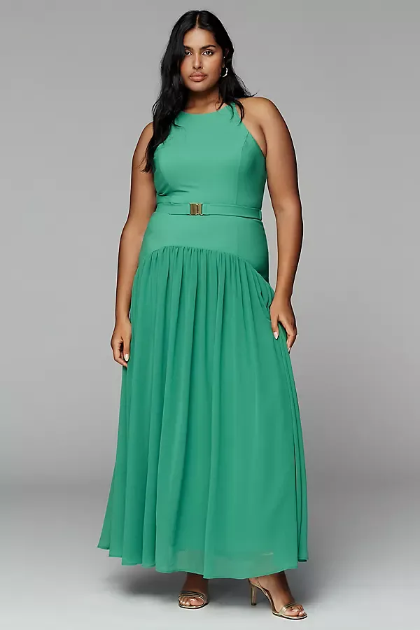 Abbey Belted Maxi Dress by Hutch
