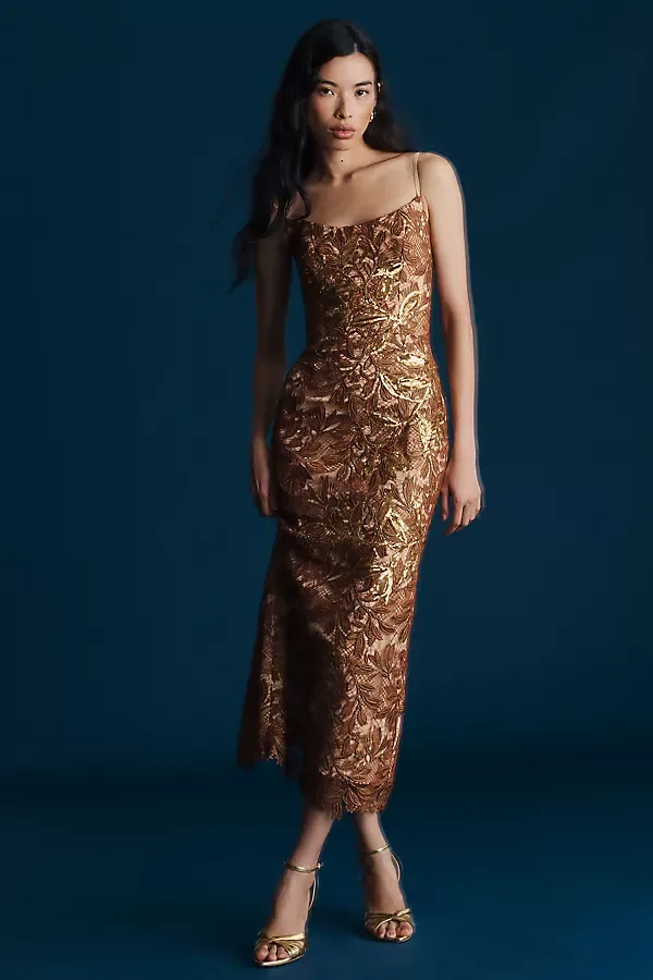 Charlotte Midi Dress by Helsi