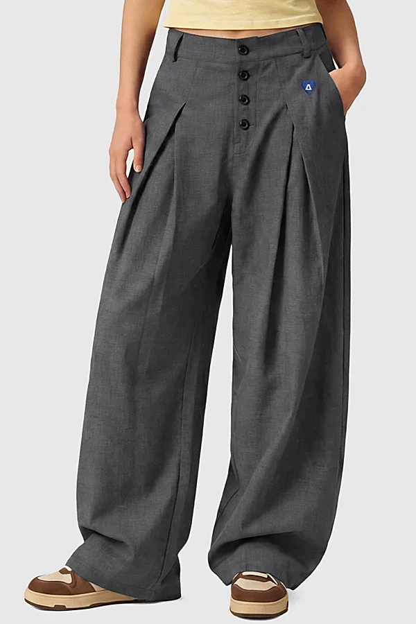 Pleated Baggy Barrel Pants by Aelfric Eden