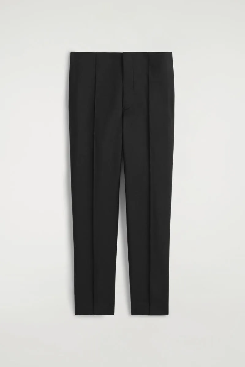 Slim Wool Tapered Pants by COS