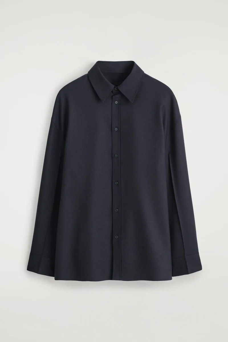 Wool-Flannel Shirt by COS