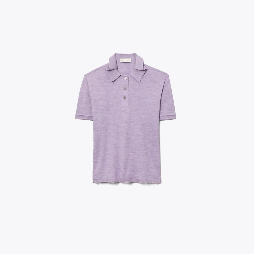 Silk Polo by Tory Burch