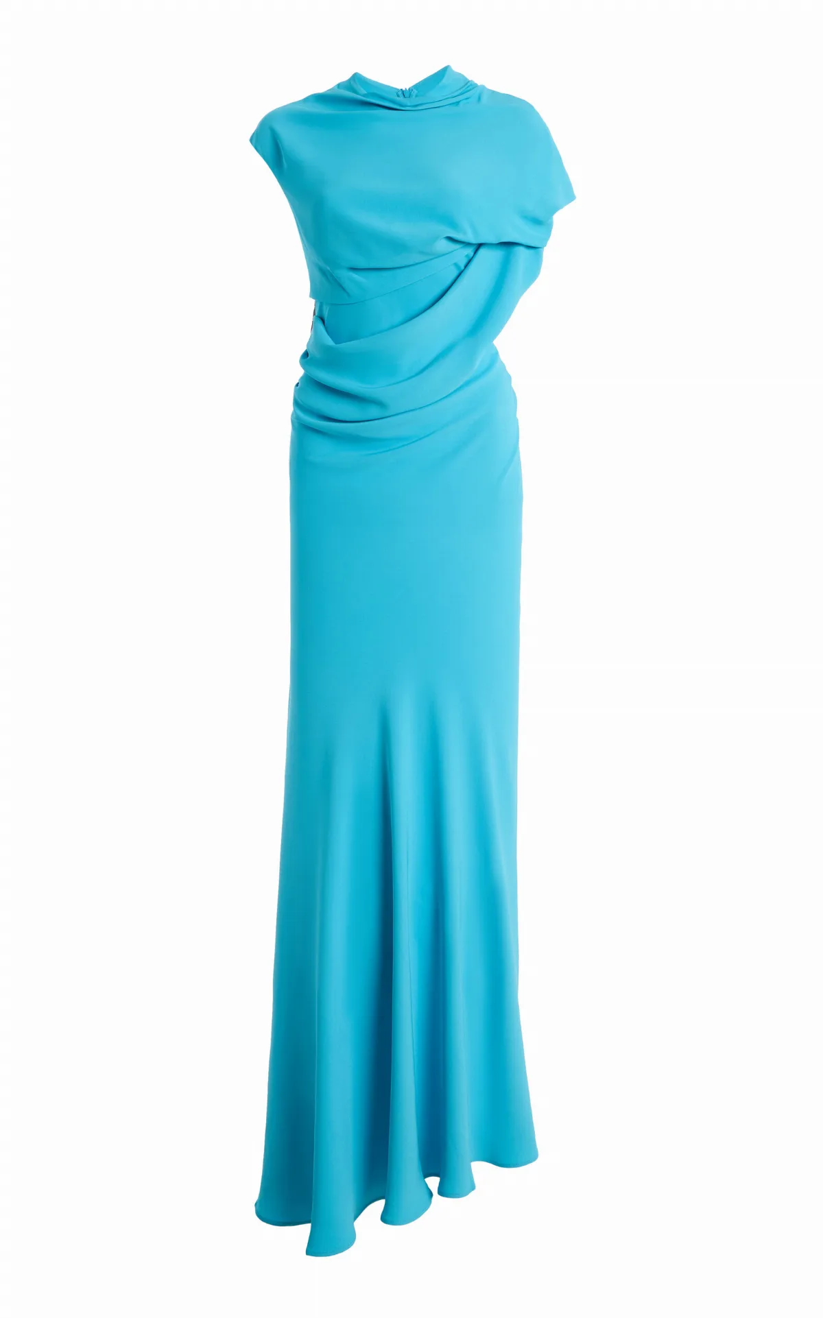 Ara Draped Crepe Maxi Dress by Tove