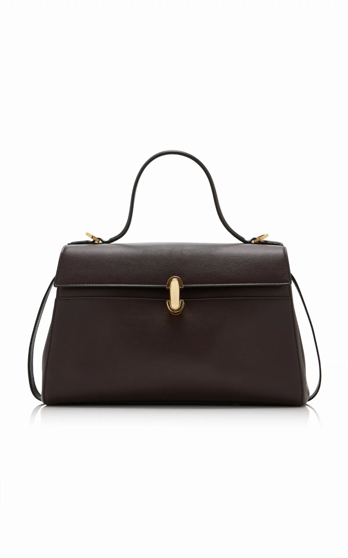 Soft Symmetry Leather Bag