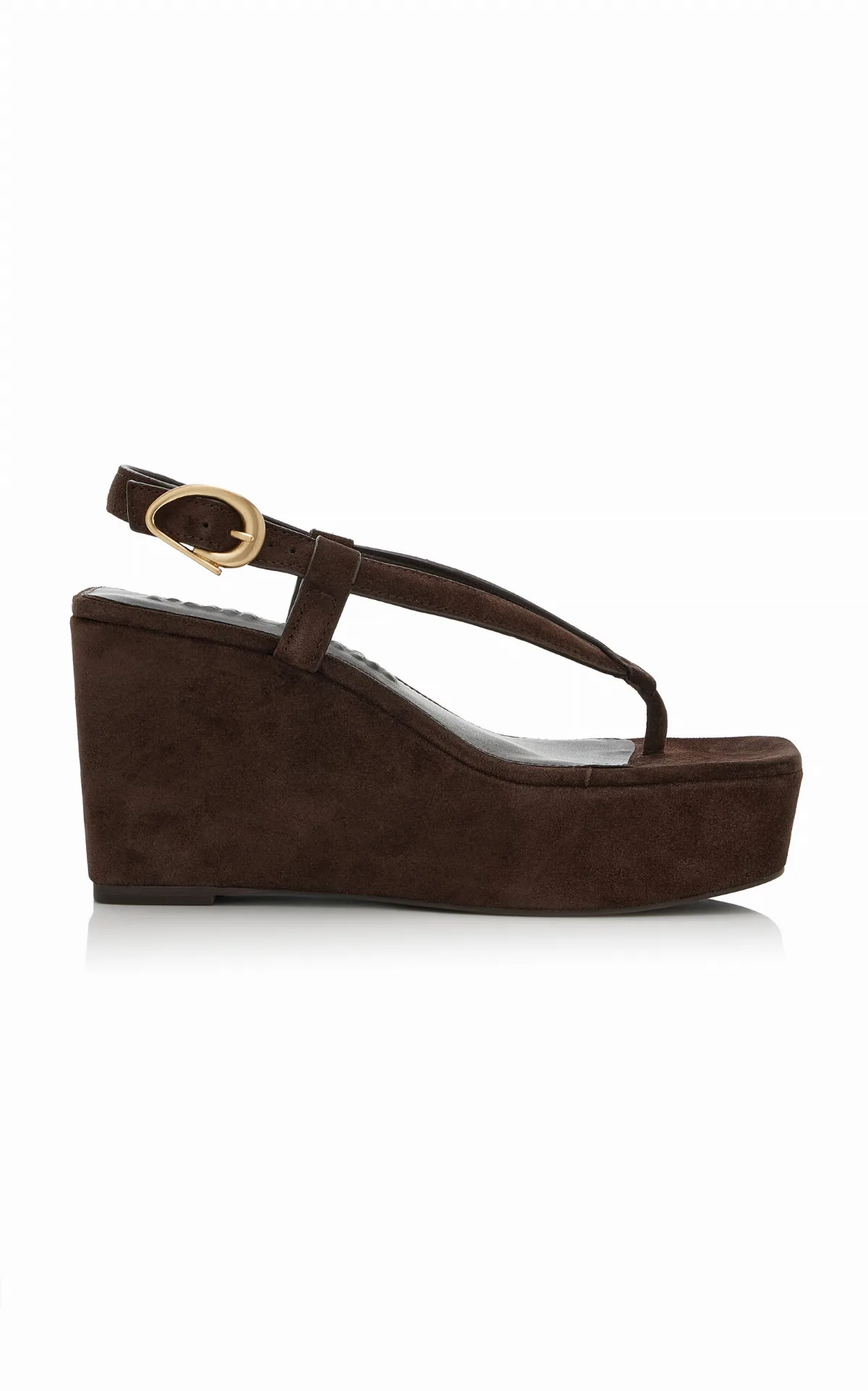 Shae Suede Wedge Sandals