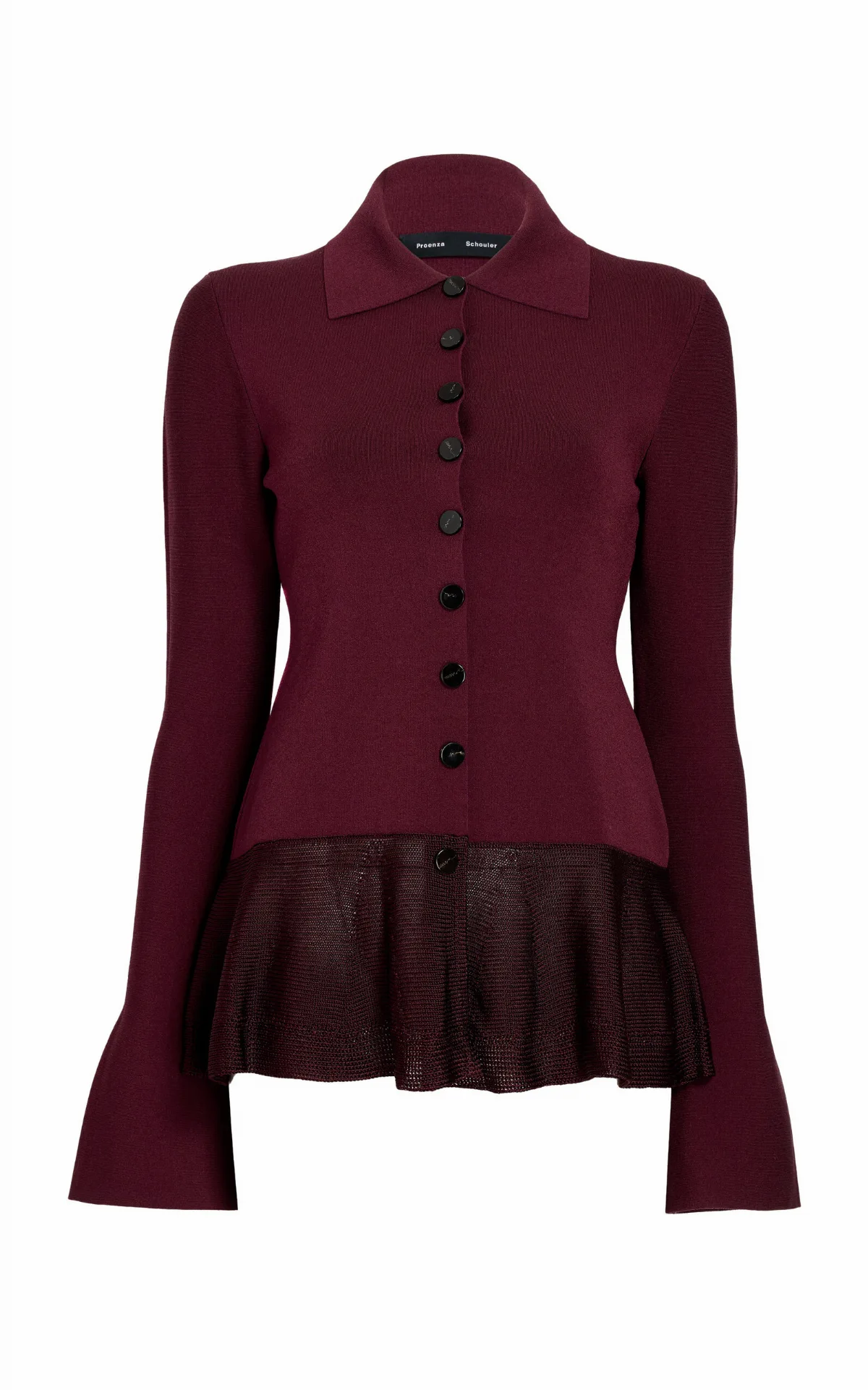 Martina Jersey Peplum Jacket by Proenza Schouler