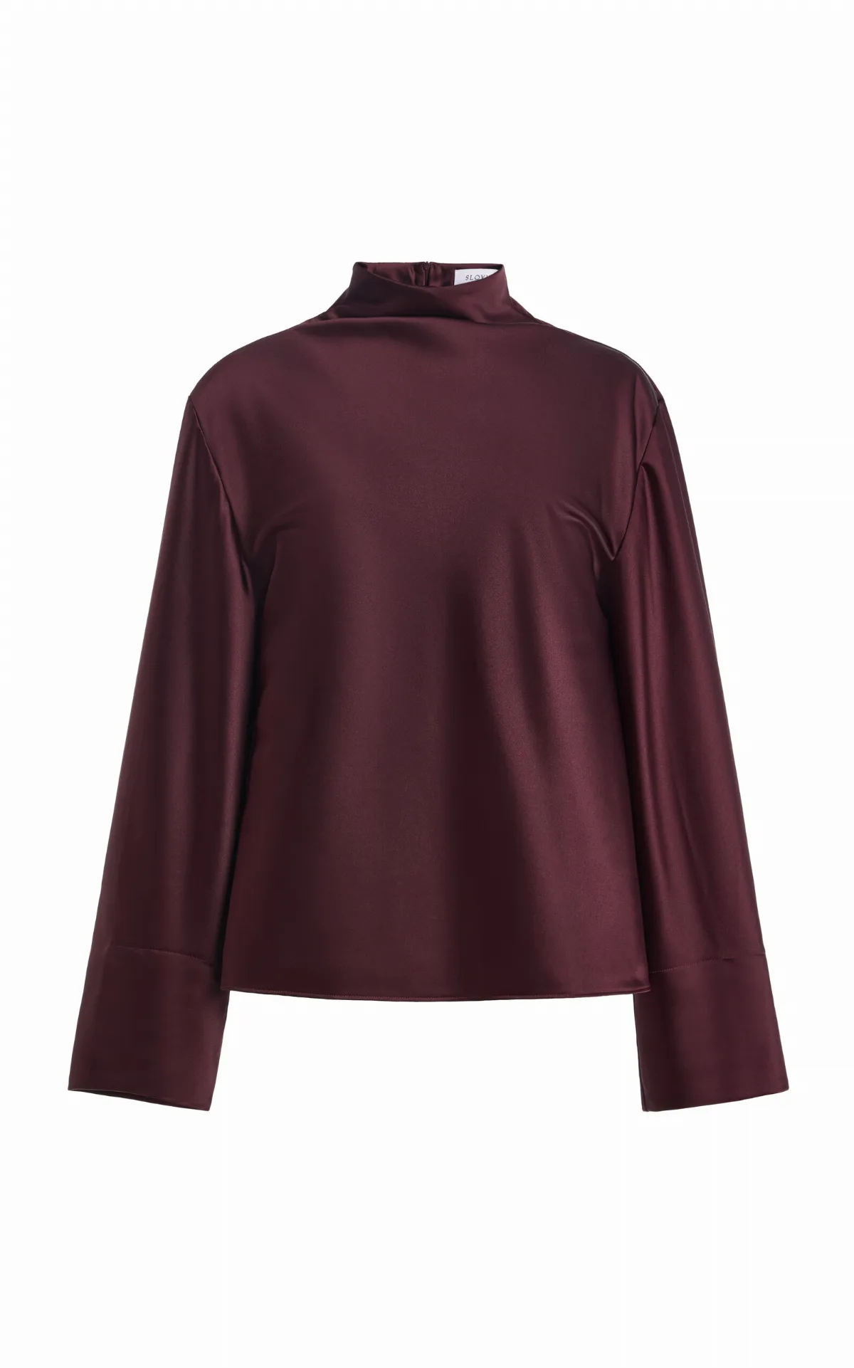 Exclusive Satin Turtleneck by Sloan