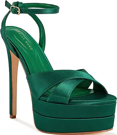 Halladay Ankle Strap Platform Dress Sandals by Azalea Wang
