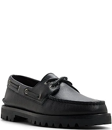 AO 2-Eye Low Lug Leather Boat Shoes by Sperry Top-Sider