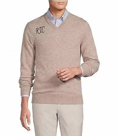 V-Neck Cashmere Sweater by Cremieux