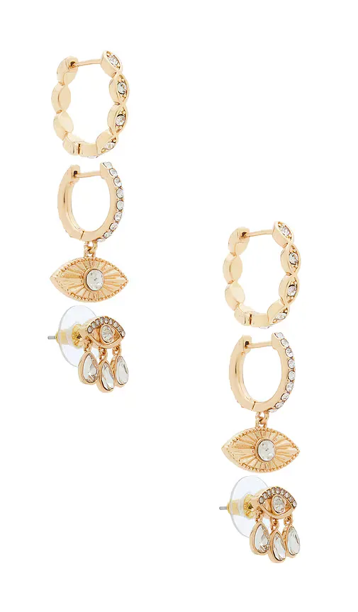Good Intentions Evil Eye Earring Set by BaubleBar