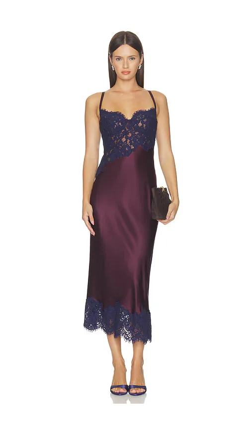 Araminta Lace Applique Dress by L'AGENCE