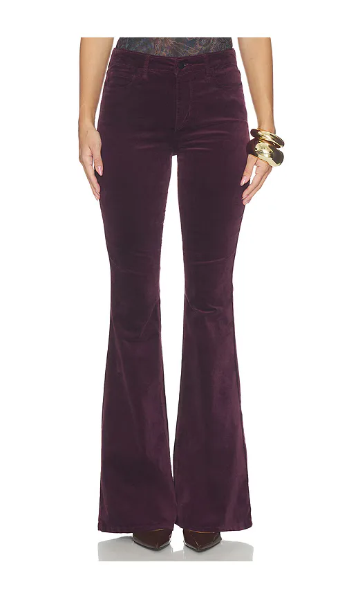 Marty High Rise Flare by L'AGENCE
