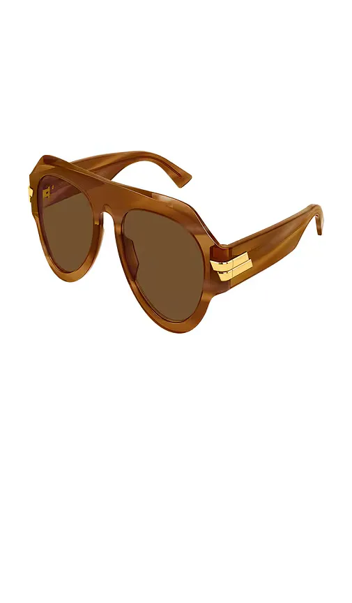 Pilot Sunglasses by Bottega Veneta
