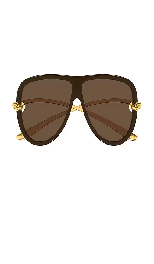 Navigator Sunglasses by Bottega Veneta