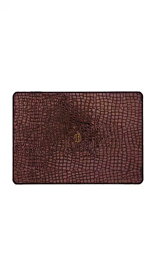 Air 13 Laptop Embossed Faux Leather Case by Heaven Mayhem