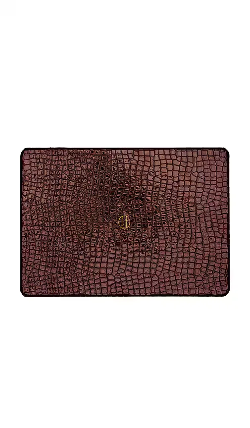 Air 15 Laptop Embossed Faux Leather Case by Heaven Mayhem