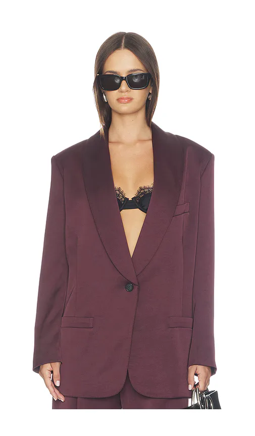 Shawl Collar Oversized Blazer by Smythe