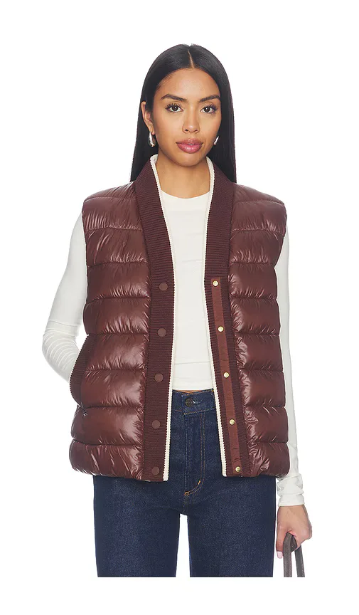 Colwyn Short Boxy Gilet Puffer by Varley