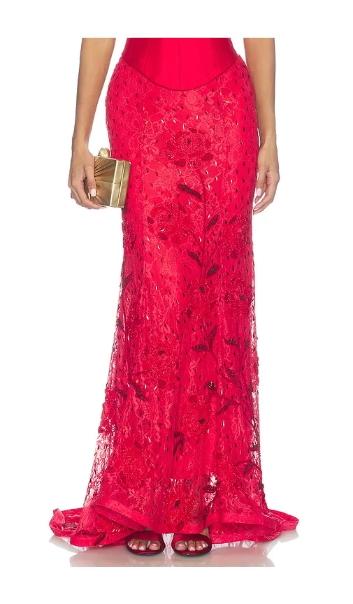 Siren Rose Skirt by La Fuori